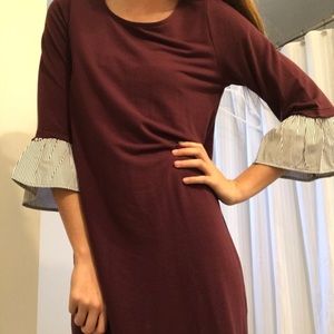 PLEIONE MAROON DRESS!
